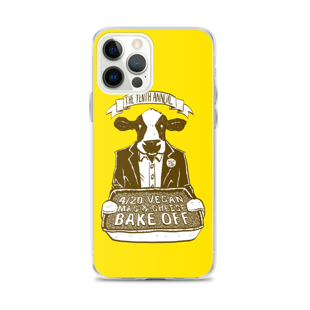 "4/20 Vegan Mac & Cheese Bake Off" iPhone Case