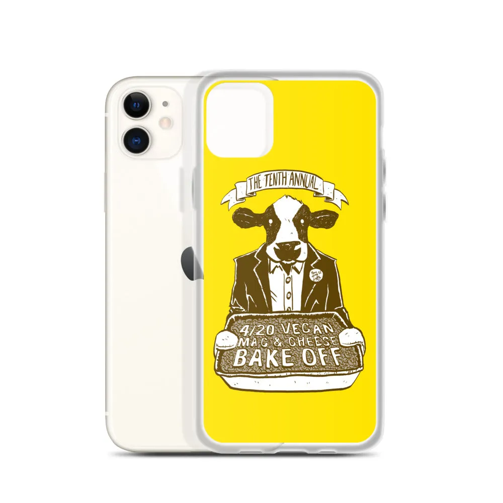"4/20 Vegan Mac & Cheese Bake Off" iPhone Case