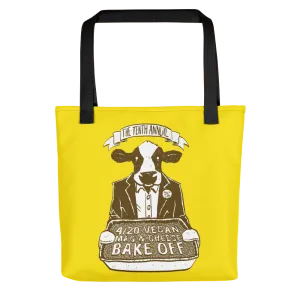 "4/20 Vegan Mac & Cheese Bake Off" Tote bag