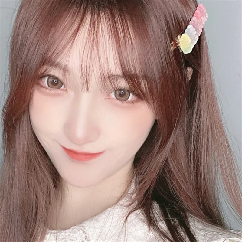 "BEAR CANDY COLORFUL GRADIENT" HAIRPIN N031002