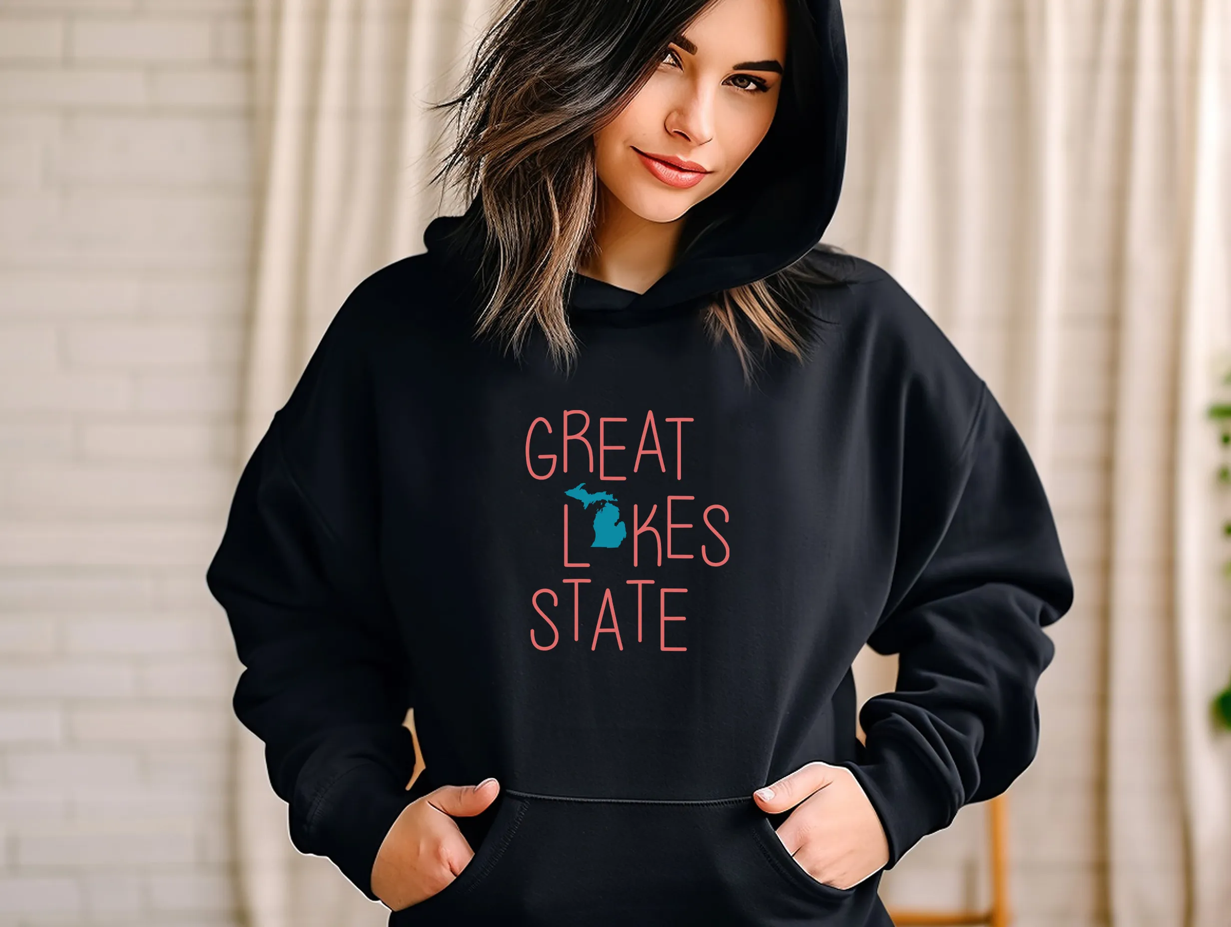 "Lakeside Pride" Relaxed Fit Classic Unisex Hoodie
