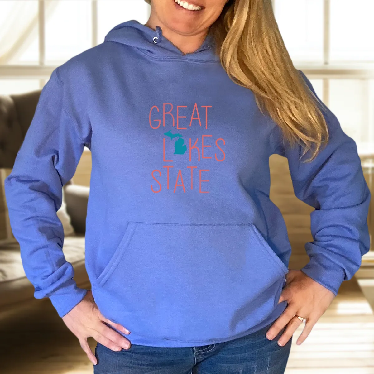 "Lakeside Pride" Relaxed Fit Classic Unisex Hoodie