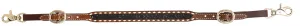 Rafter T Ranch Black Buckstitched Wither Strap