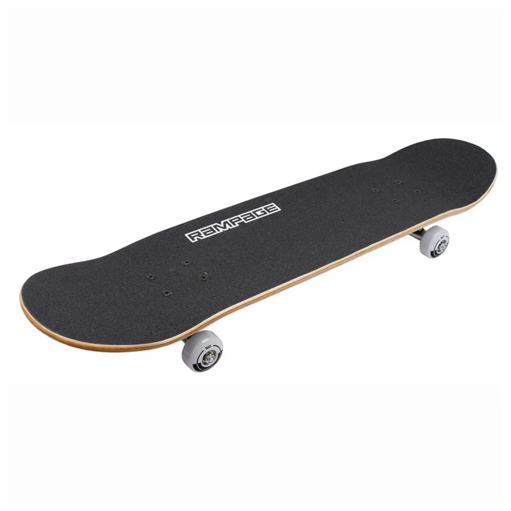 Rampage Black Stain Skateboard