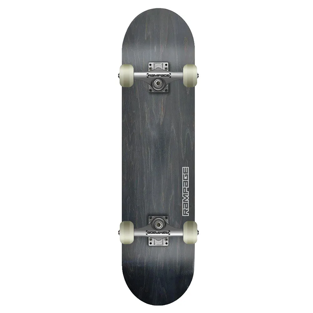 Rampage Black Stain Skateboard