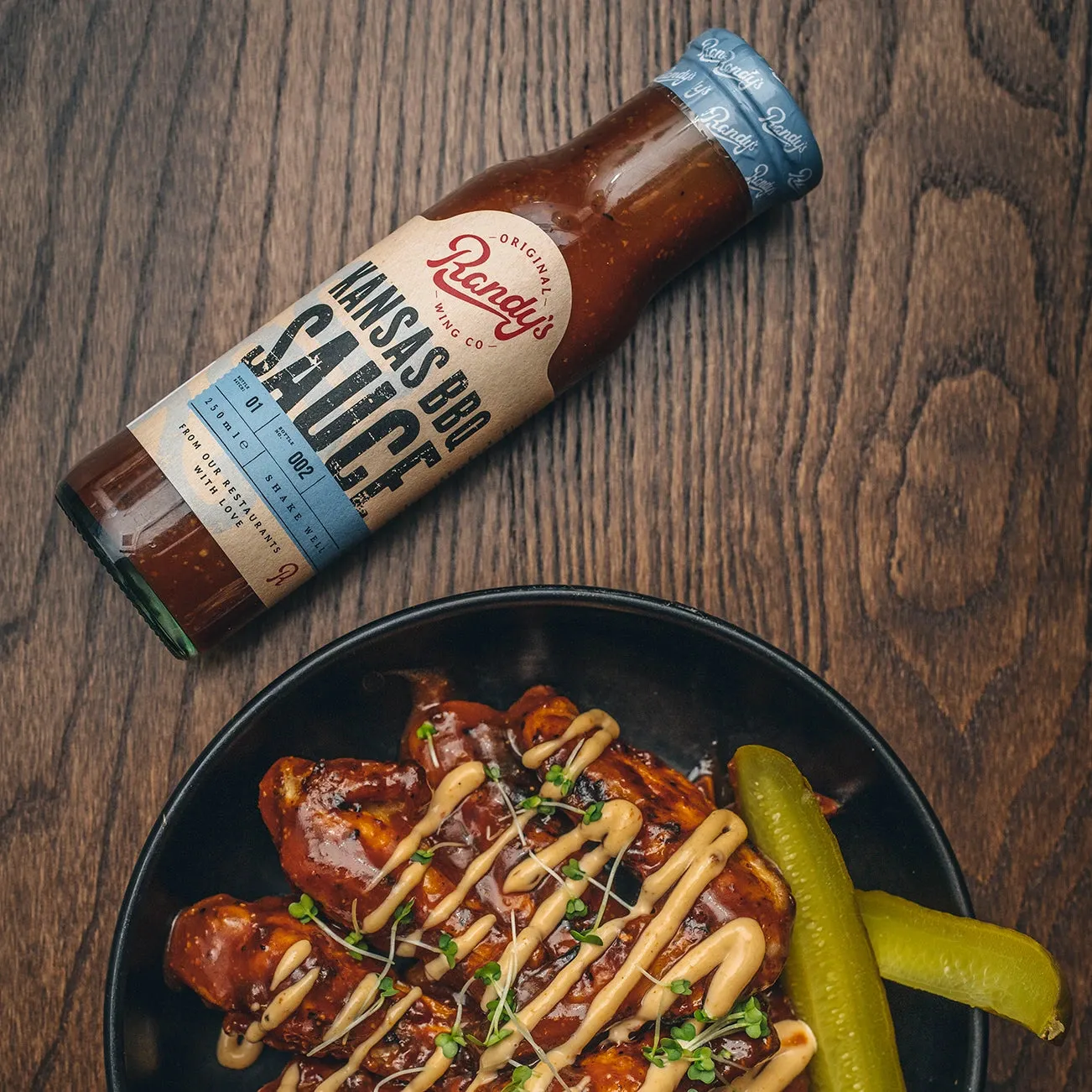 Randy's Kansas BBQ Sauce 12 x 250ml