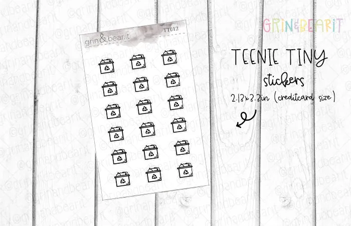 Recyclebin Doodles! - Tiny Tuesday Stickers (TT012)