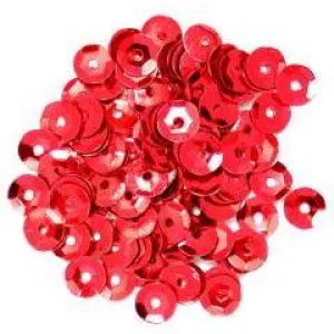 Red Small Cup Sequins