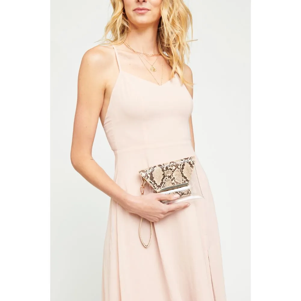 Reese Snake Wristlet
