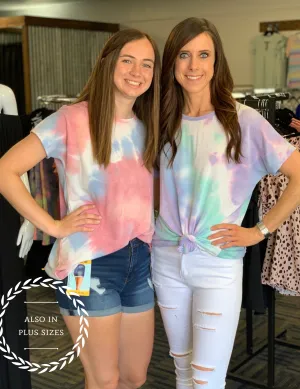 Reid Tie Dye Top-2 Colors Available