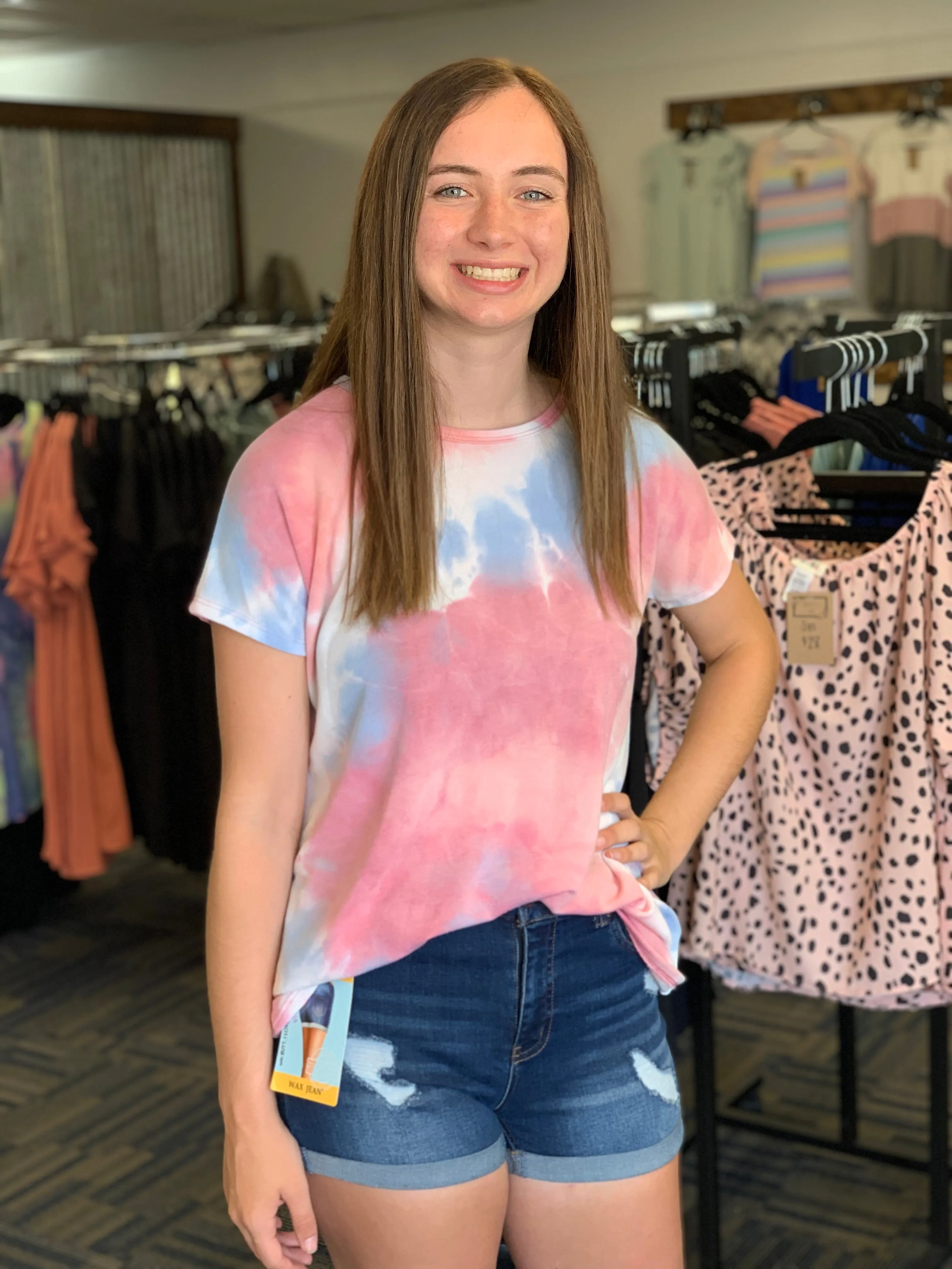 Reid Tie Dye Top-2 Colors Available