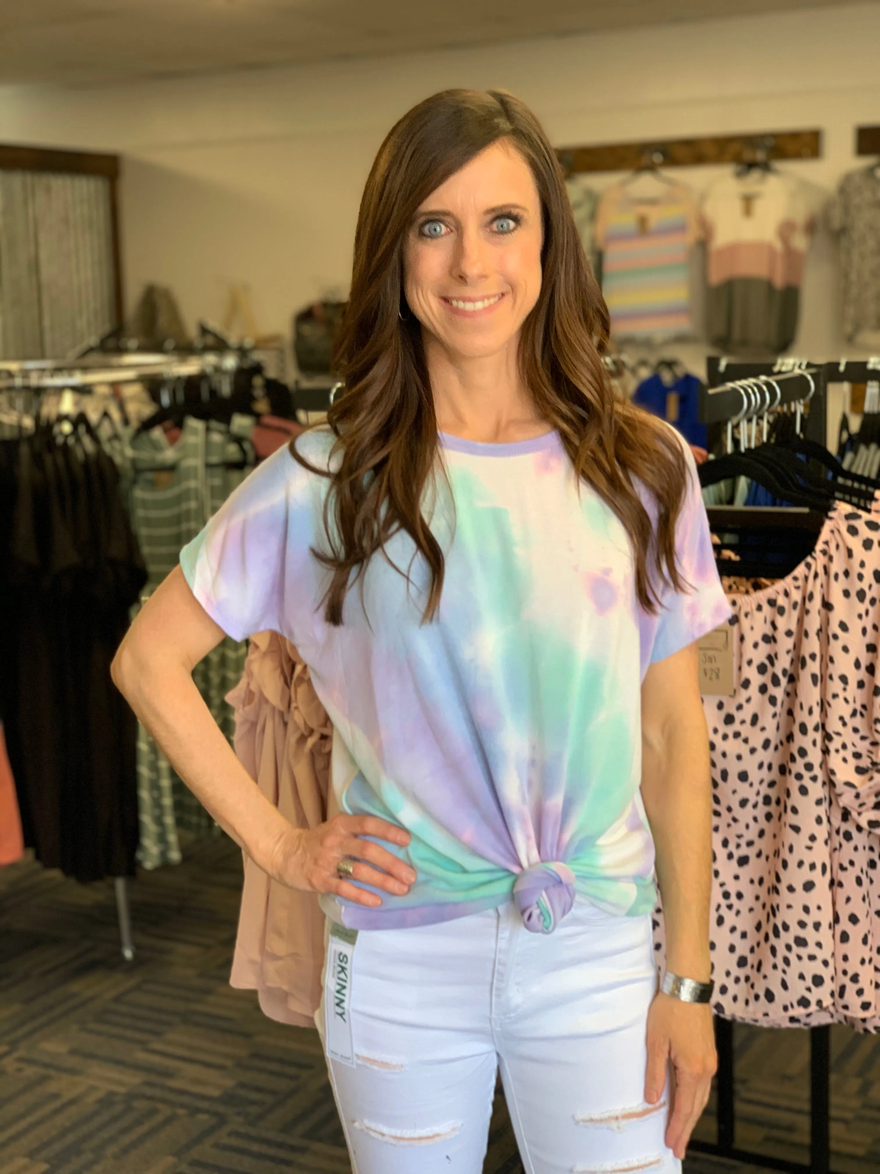 Reid Tie Dye Top-2 Colors Available