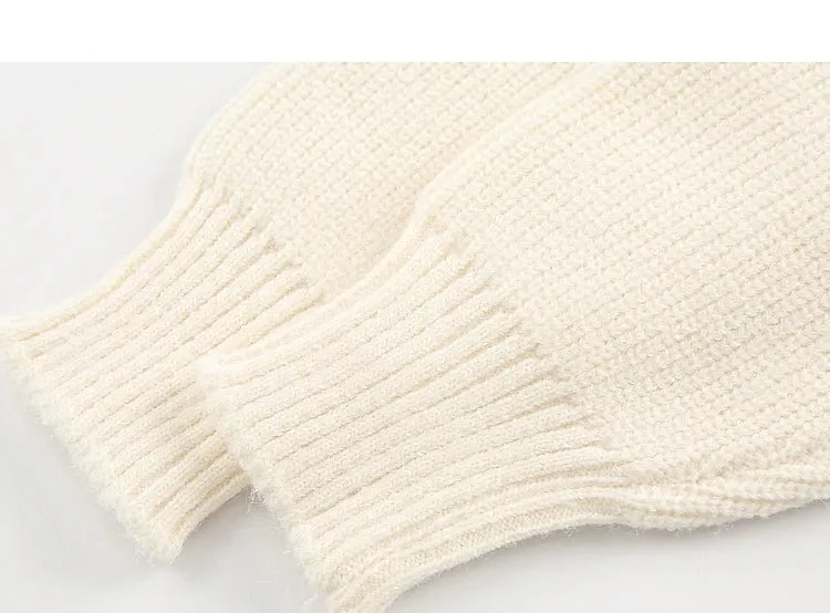 Relaxed Fit Crew Neck Sweater