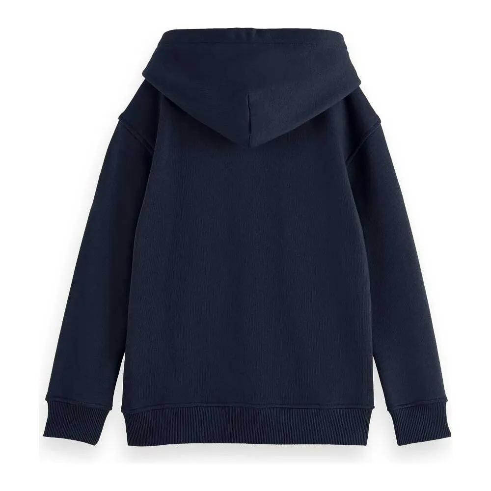 Relaxed Fit Zip-Through Hoodie