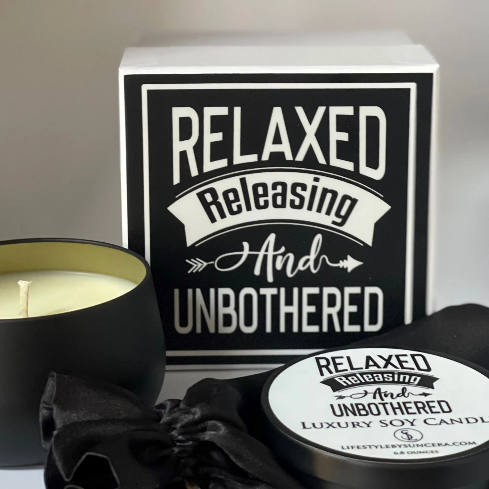 Relaxed, Releasing and Unbothered Luxury Candle