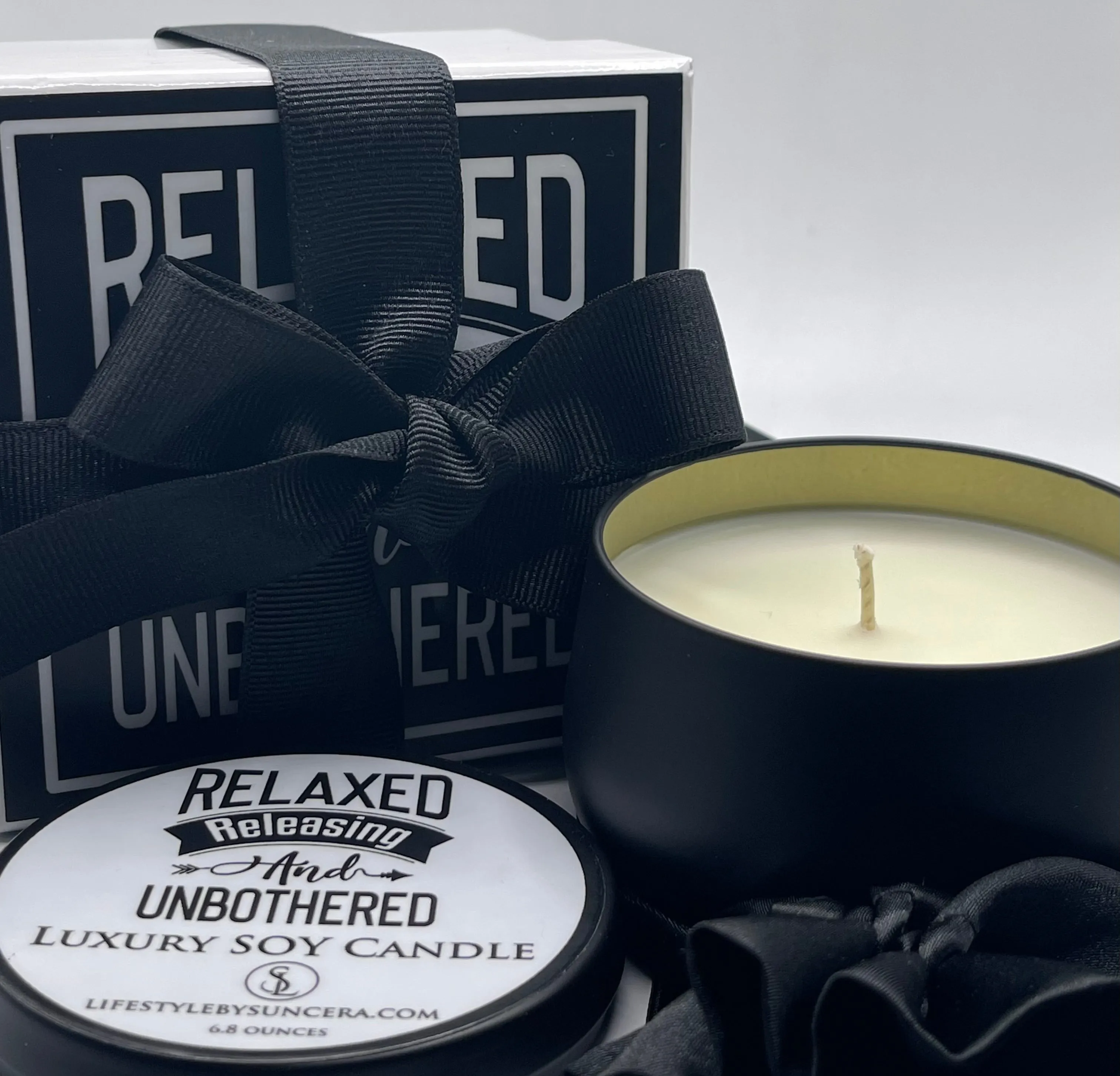 Relaxed, Releasing and Unbothered Luxury Candle