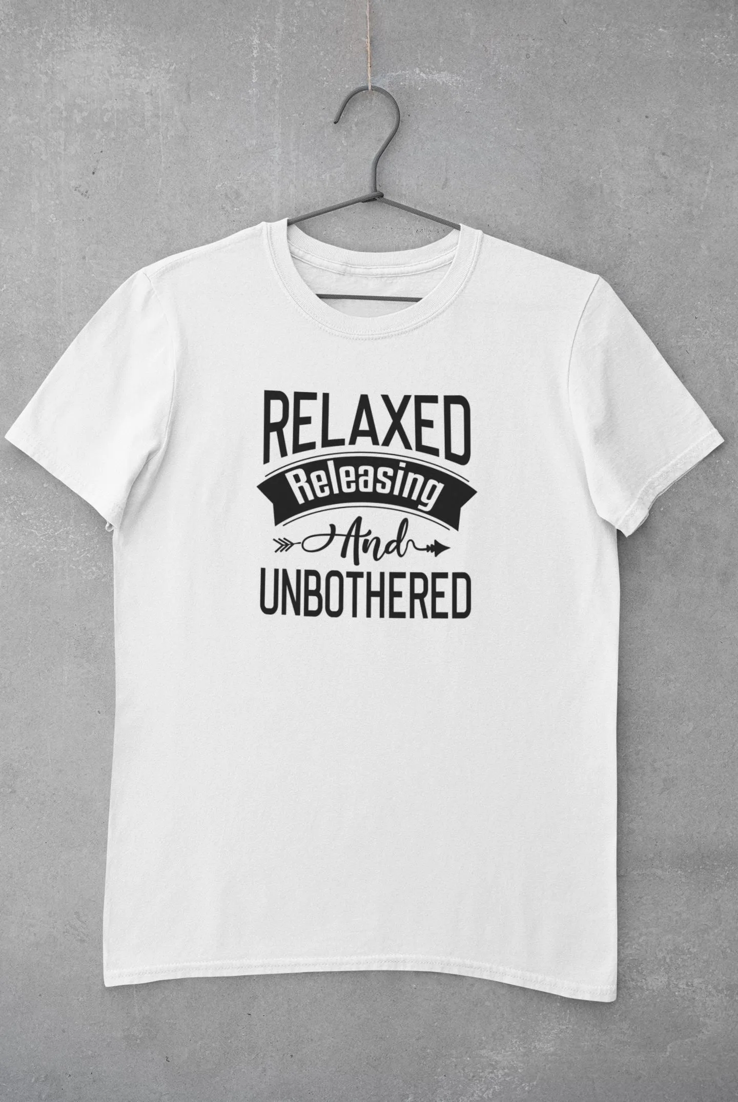 Relaxed Releasing and Unbothered Unisex T-Shirt