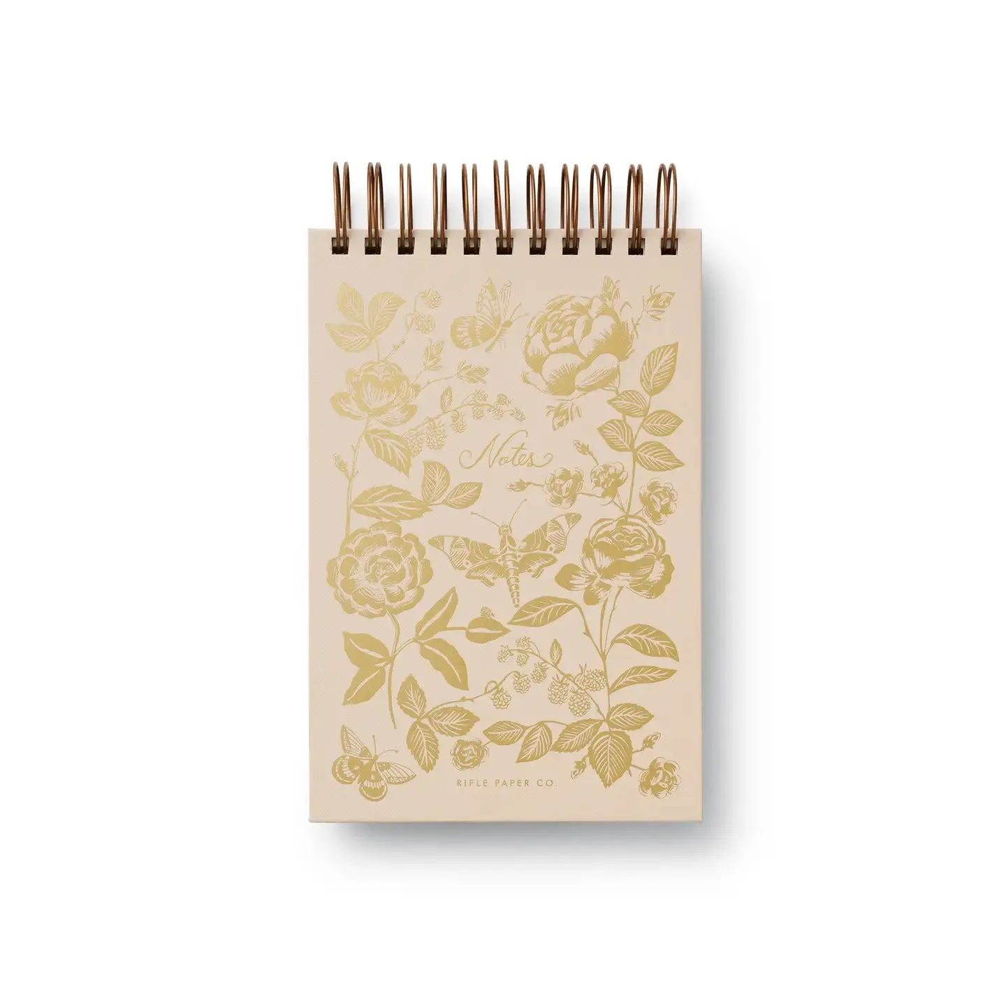 Rifle Paper Co. English Rose Desktop Spiral Notepad