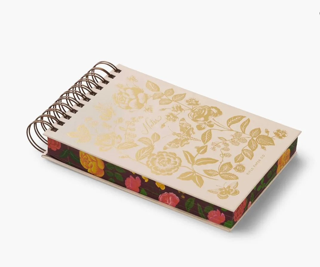 Rifle Paper Co. English Rose Desktop Spiral Notepad