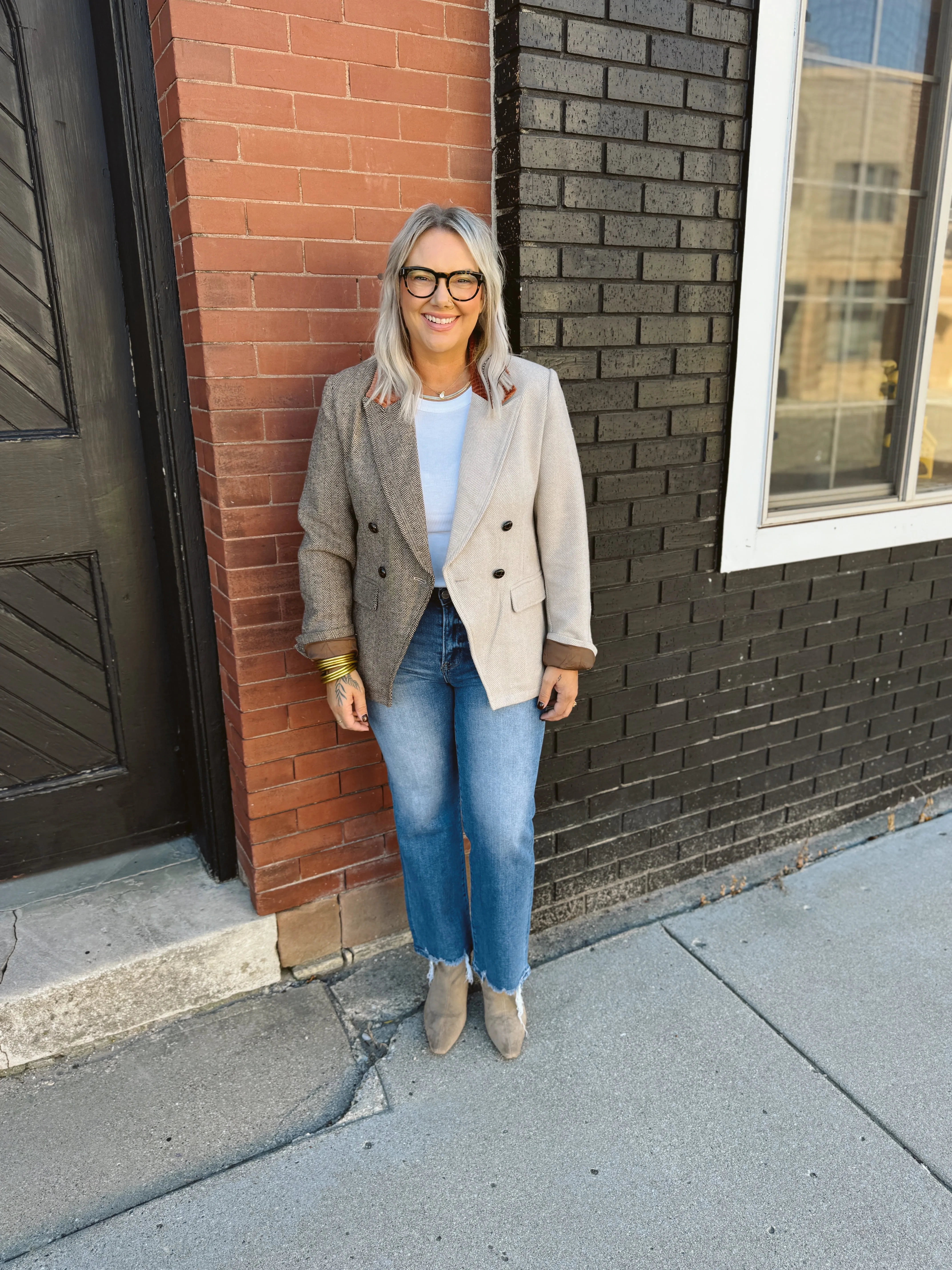 Risen Ankle Straight Relaxed Jeans