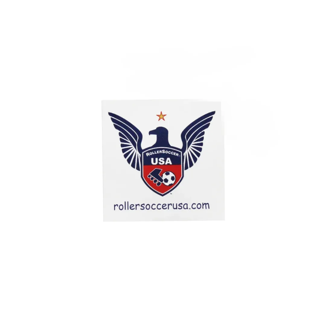 Roller Soccer USA Logo CE Sticker