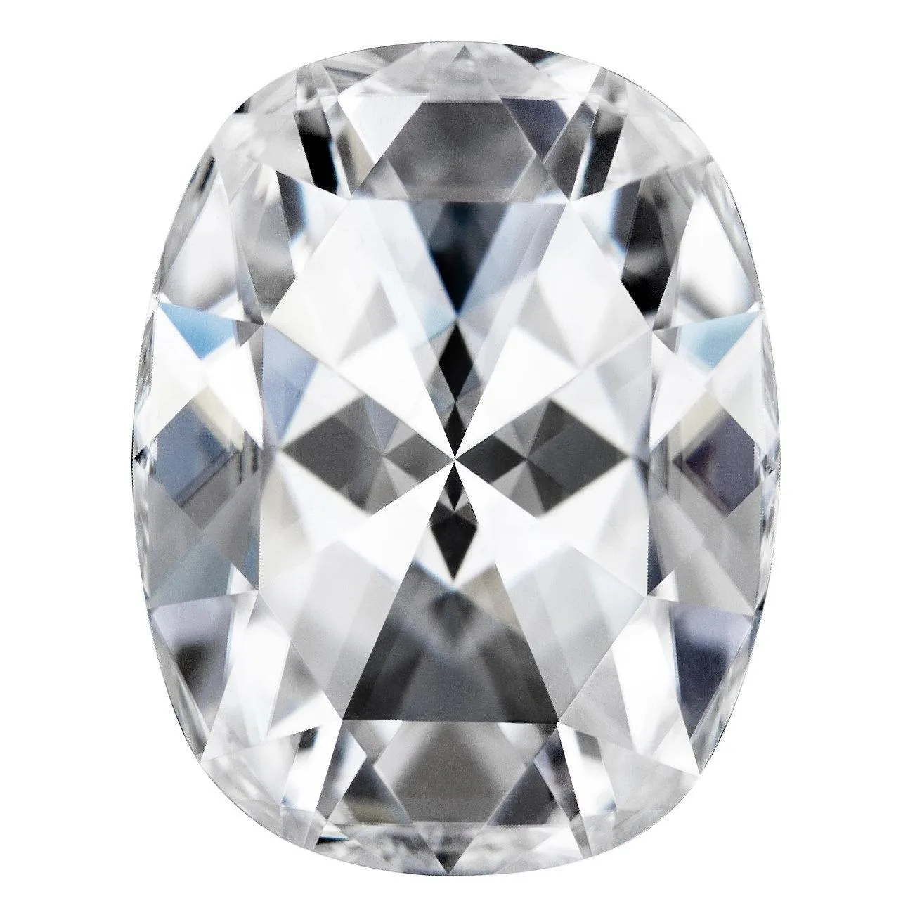 Rose Rectangular Cushion Forever One Charles & Colvard Loose Moissanite Stone