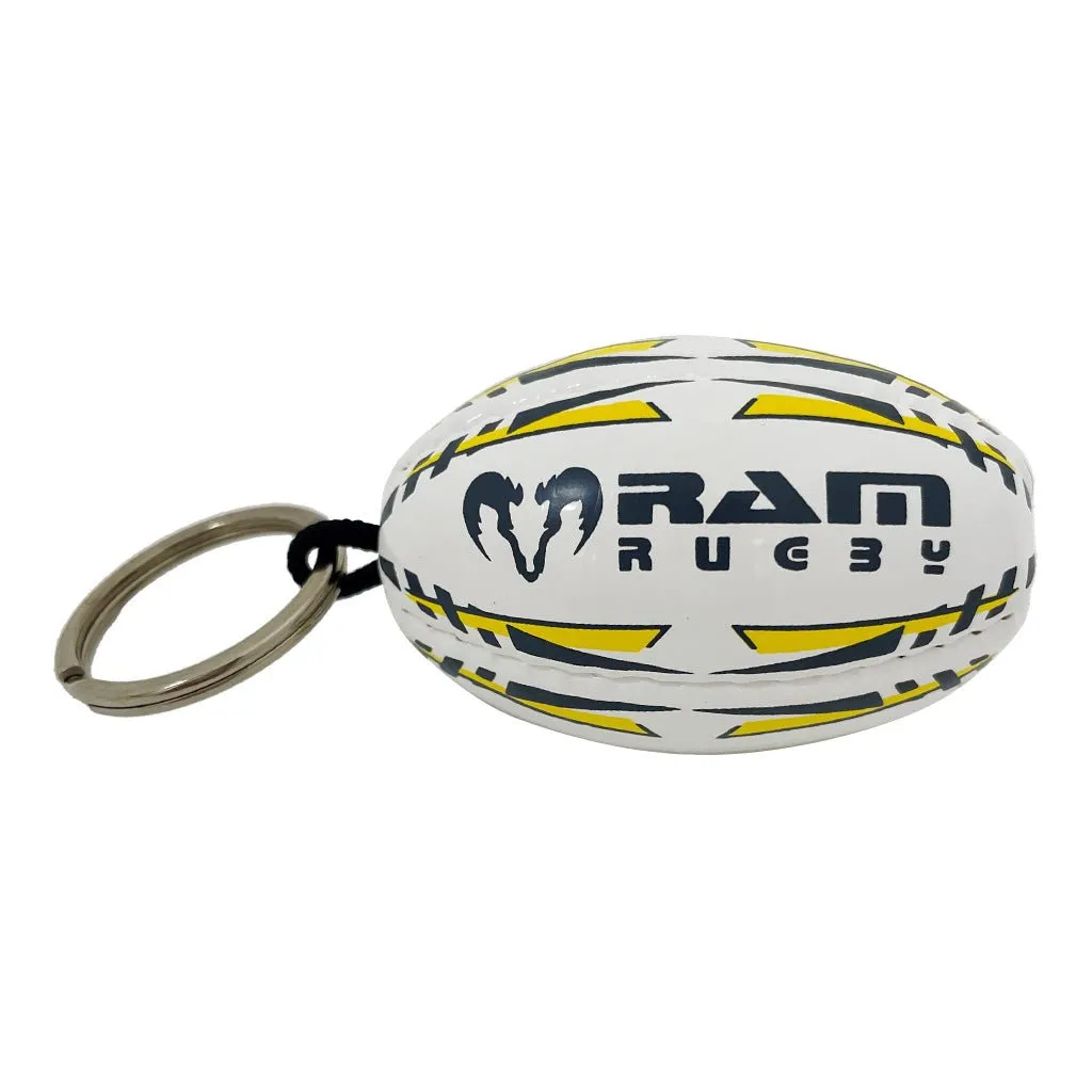 Rugby Ball Keyring - Softee