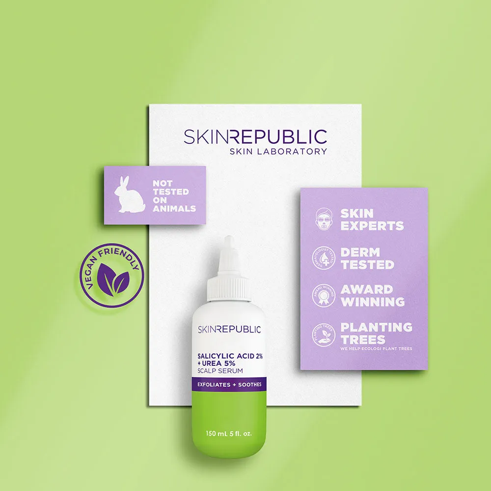 Salicylic Acid 2%   Urea 5% Scalp Serum