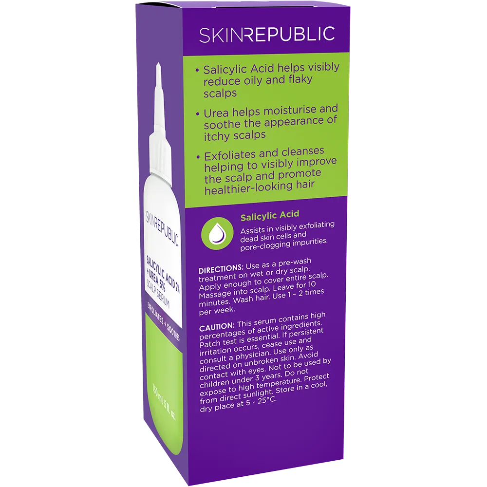 Salicylic Acid 2%   Urea 5% Scalp Serum