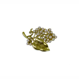 Sam Shakusky Grape Brooch