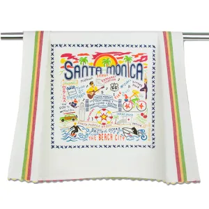 Santa Monica Dish Towel