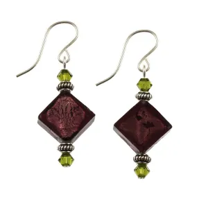 SE-400 Earring Diagonal Grecian Goddess