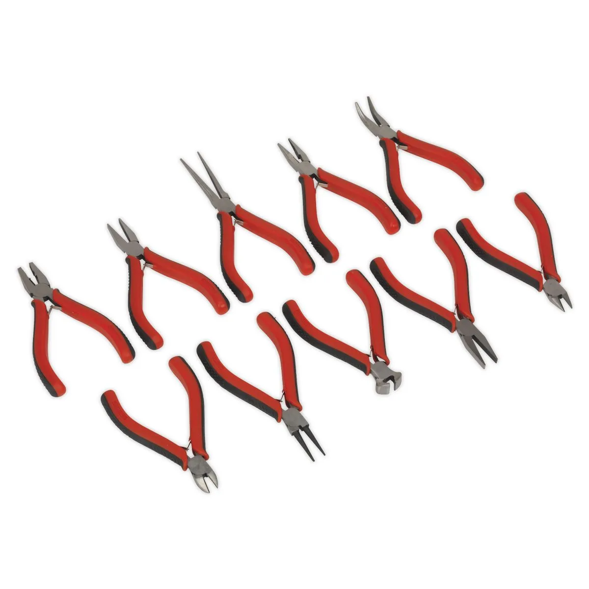 Sealey Mini Pliers Set 10 Piece Premier