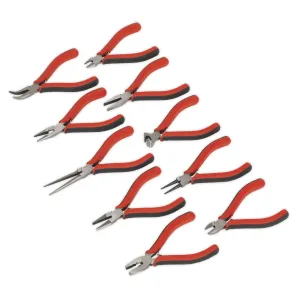 Sealey Mini Pliers Set 10 Piece Premier