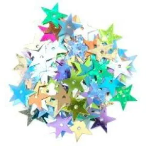 Sequins Assorted Hologram Large Stars