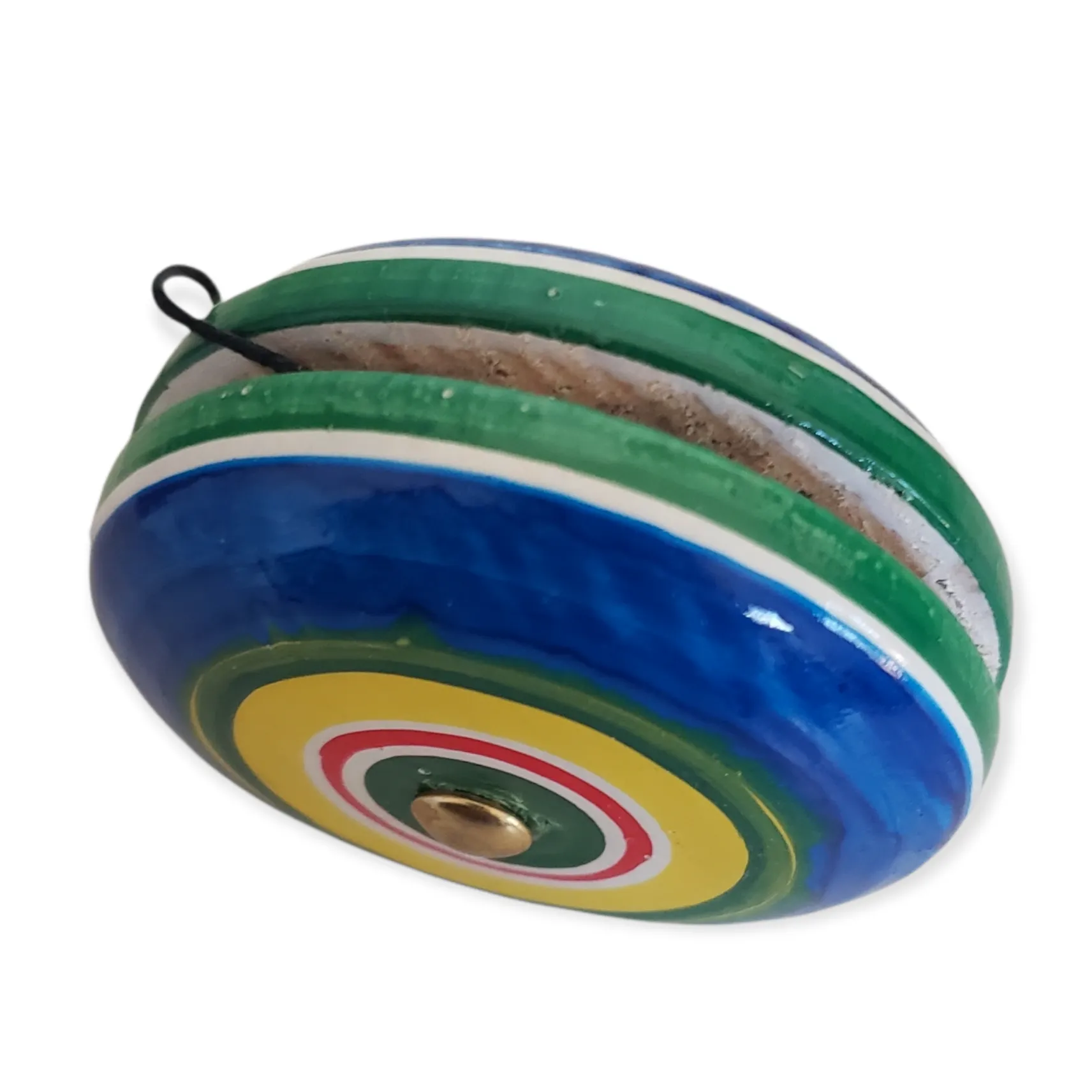 Set of Two Traditional Wood Mexican Yo Yo Toy Handmade