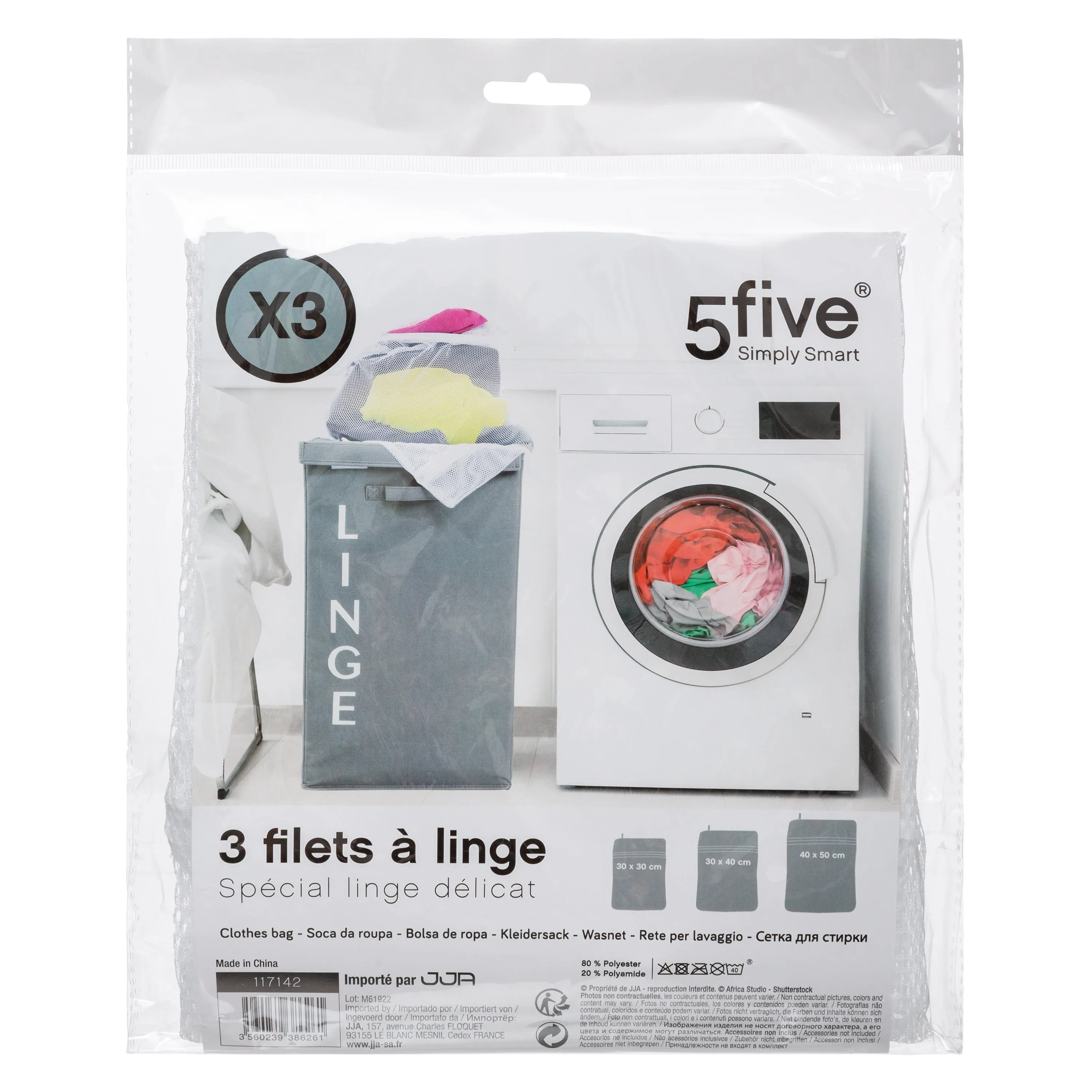 Set Sacchetti per Lavatrice per Indumenti Delicati - 3 pezzi