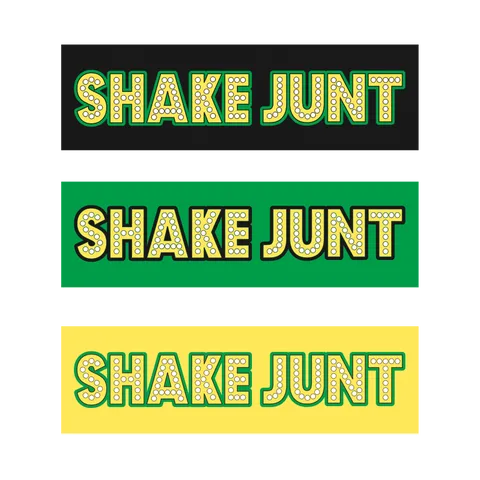 Shake Junt Stretch Logo Sticker