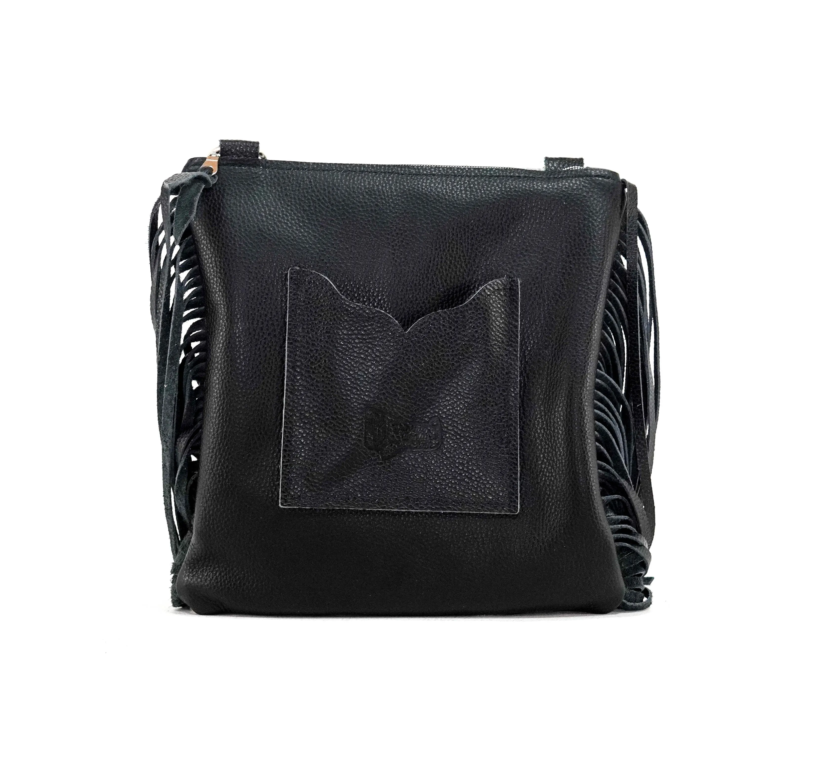 Shania - Black & White w/ Mint Laredo