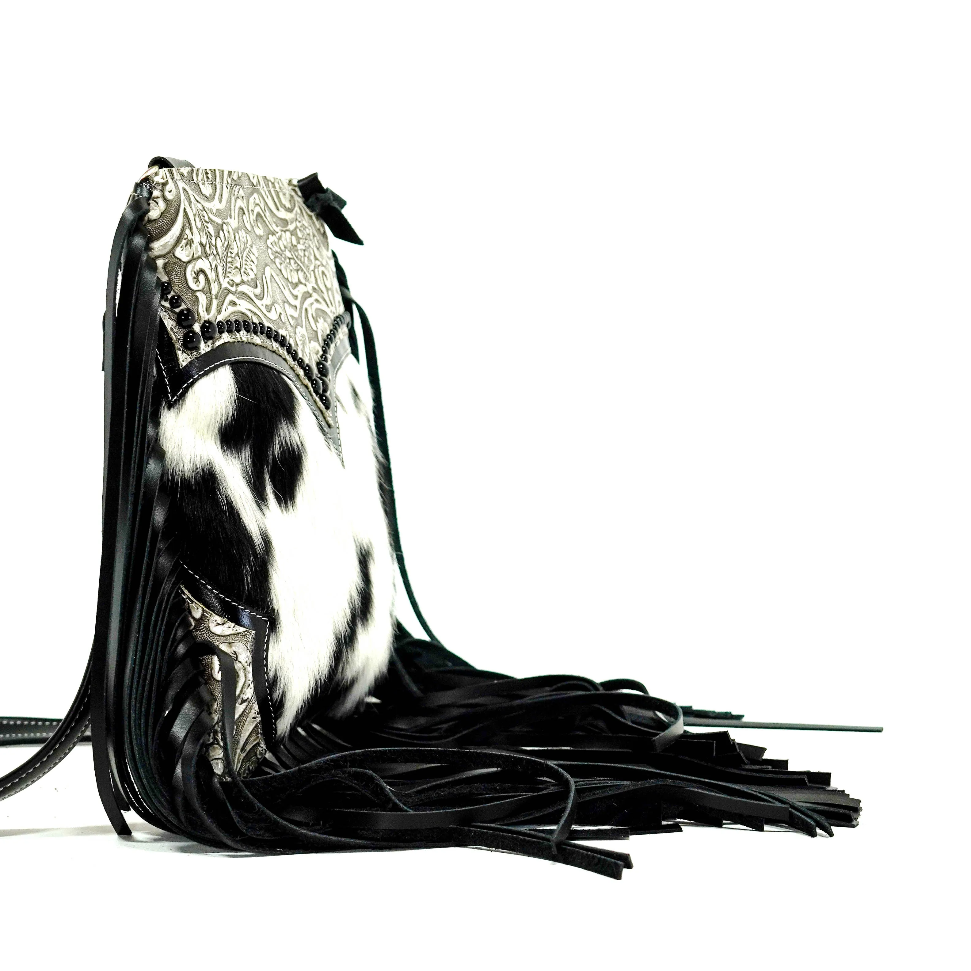 Shania - Black & White w/ Silver tool