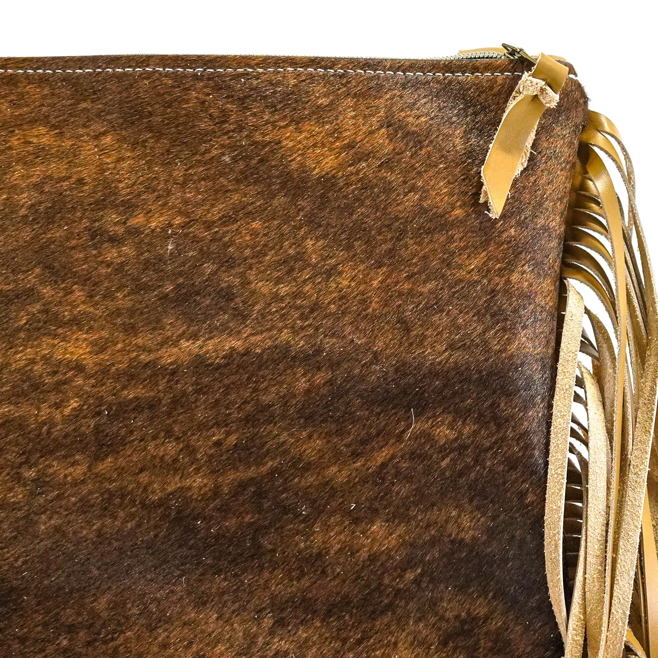 Shania - Brindle w/ Latte Leather