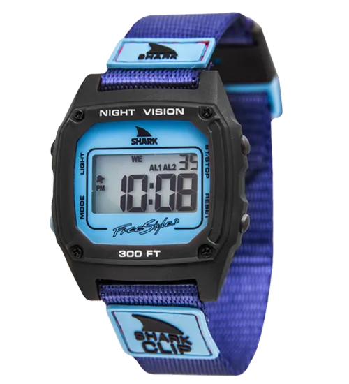 Shark Classic - Strap Kit - Clip - PURPLE/LIGHT BLUE