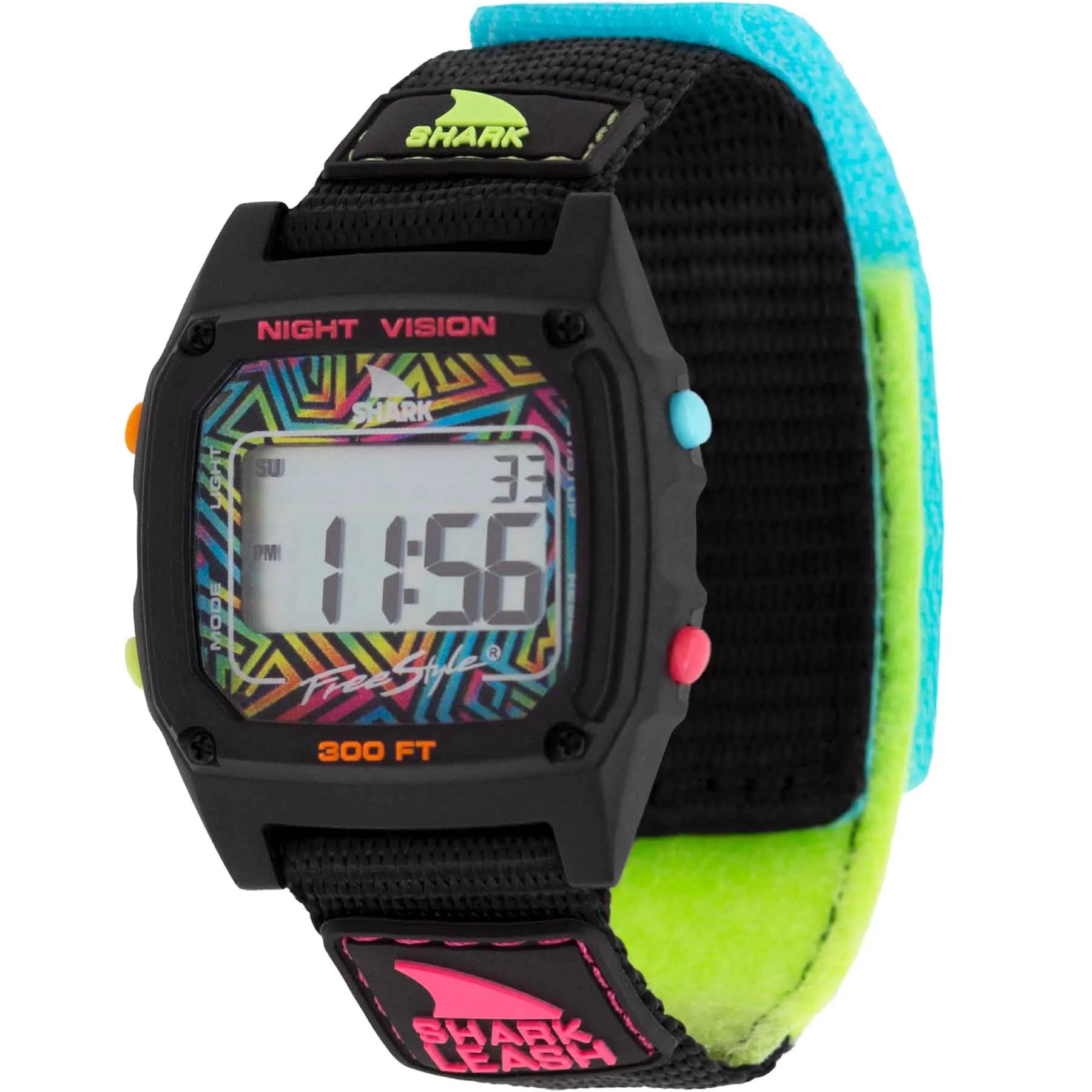Shark Classic - Strap Kit - Leash - Neon Wave