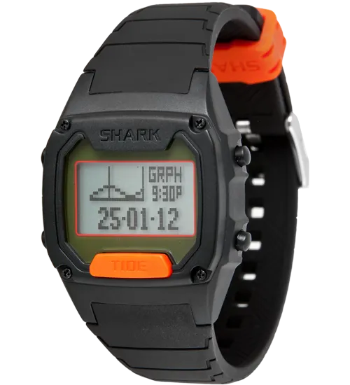 Shark Classic - Strap Kit - Silicone - BLACK/ORANGE