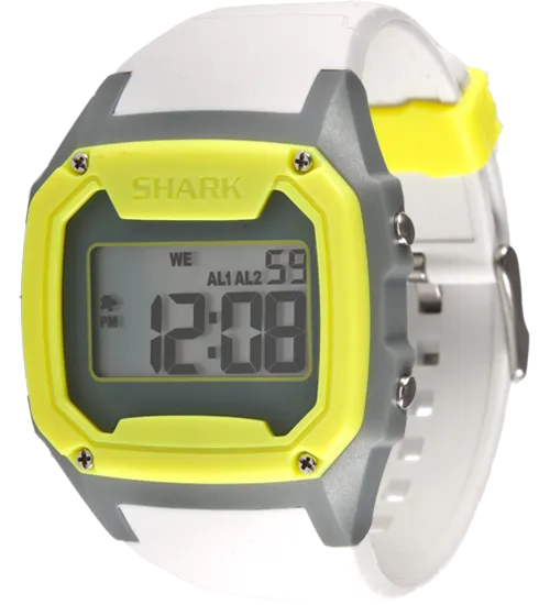 Shark XL - Strap Kit - Buckle - WHITE/YELLOW