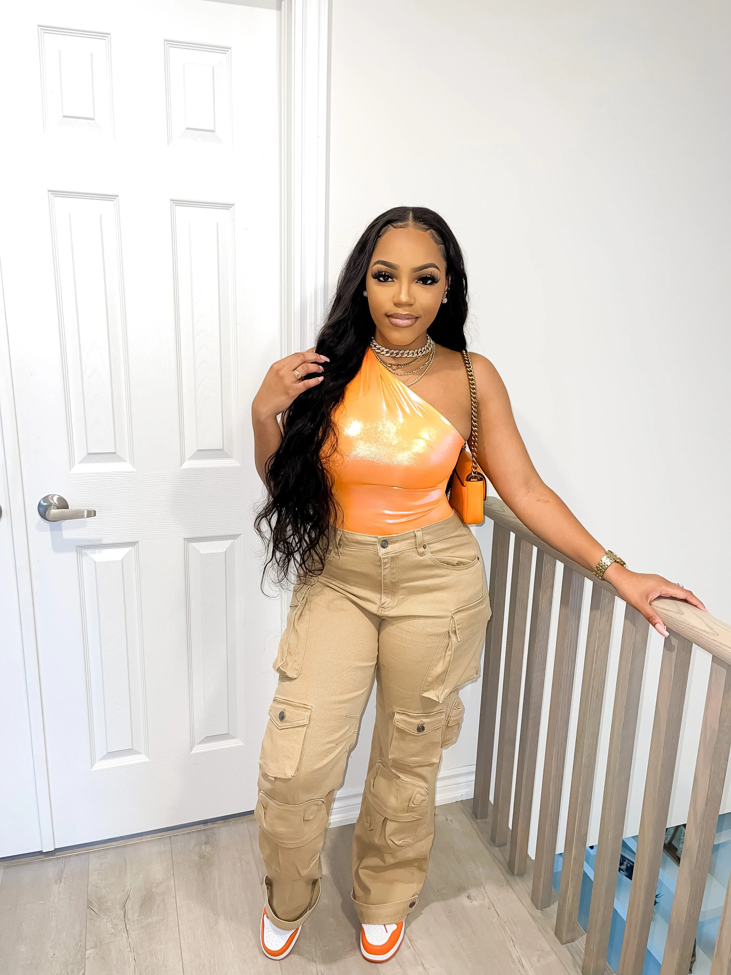 Shimmer One Strap Bodysuit
