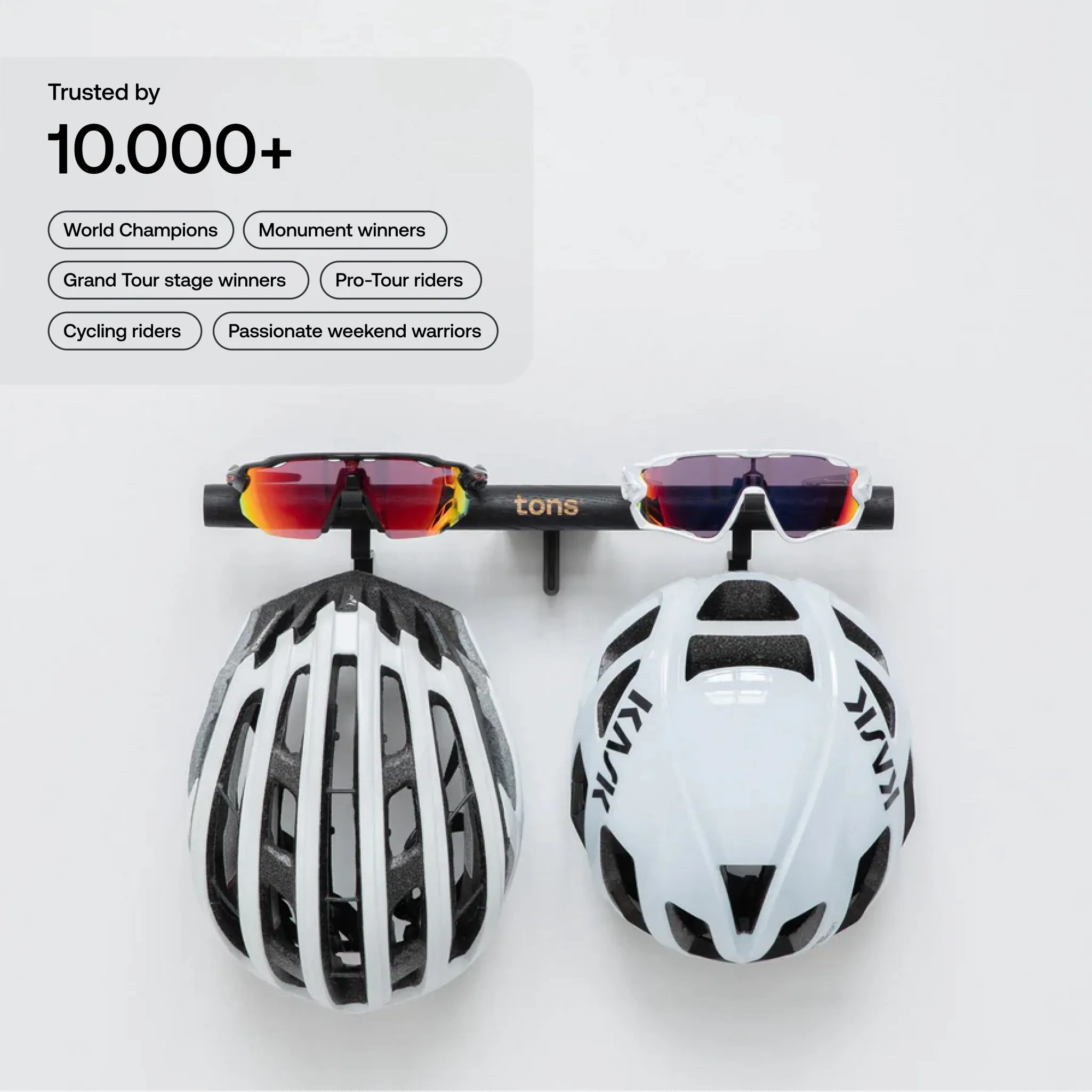 Short Bar — A . 2x Helmet   2x Glasses