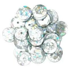 Silver Hologram Sequins