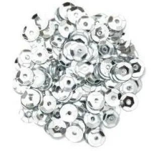 Silver Small Cup Sequins