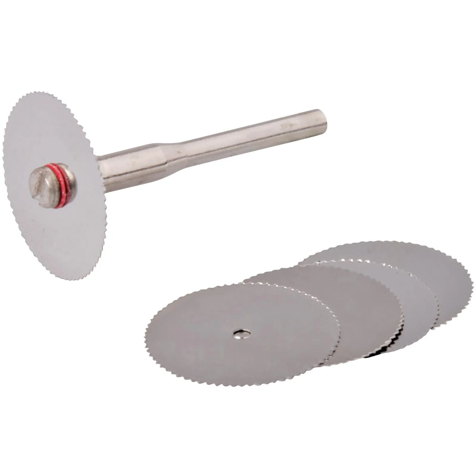 Silverline 5 Piece Steel Cutting Disc Kit 22mm Wood Alloy Plastic